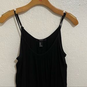Forever 21 black mini slip dress